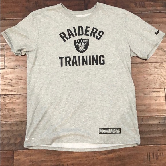 raiders training shirt